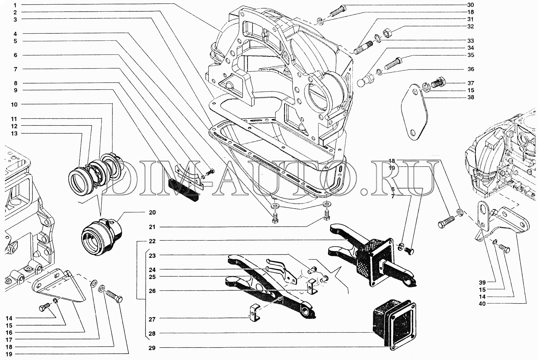 Сцепление чертеж УАЗ 39099