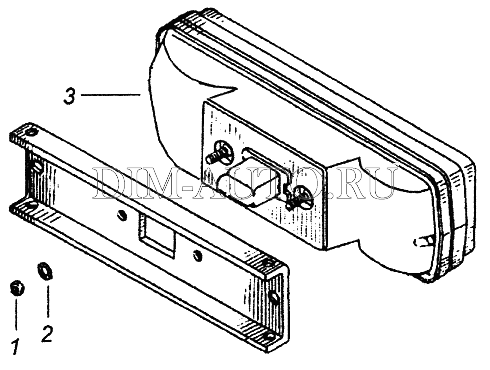 Схема подключения задних диодных фонарей камаз