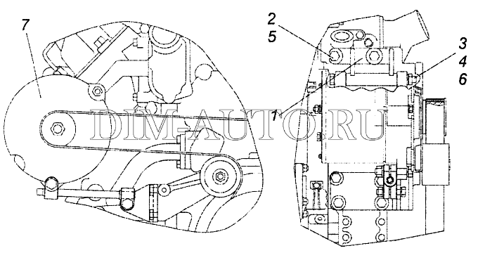Ремень генератора камаз евро 5 схема