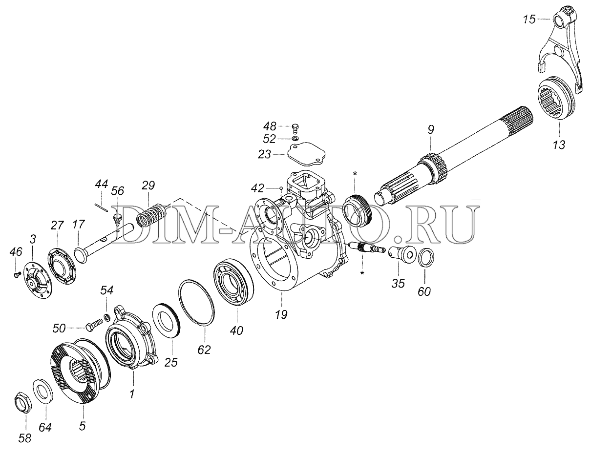 Раздатка 65111 схема