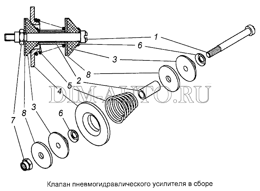 Схема пгу камаз крупным планом