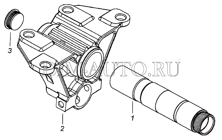 Схема сборки балансира камаз