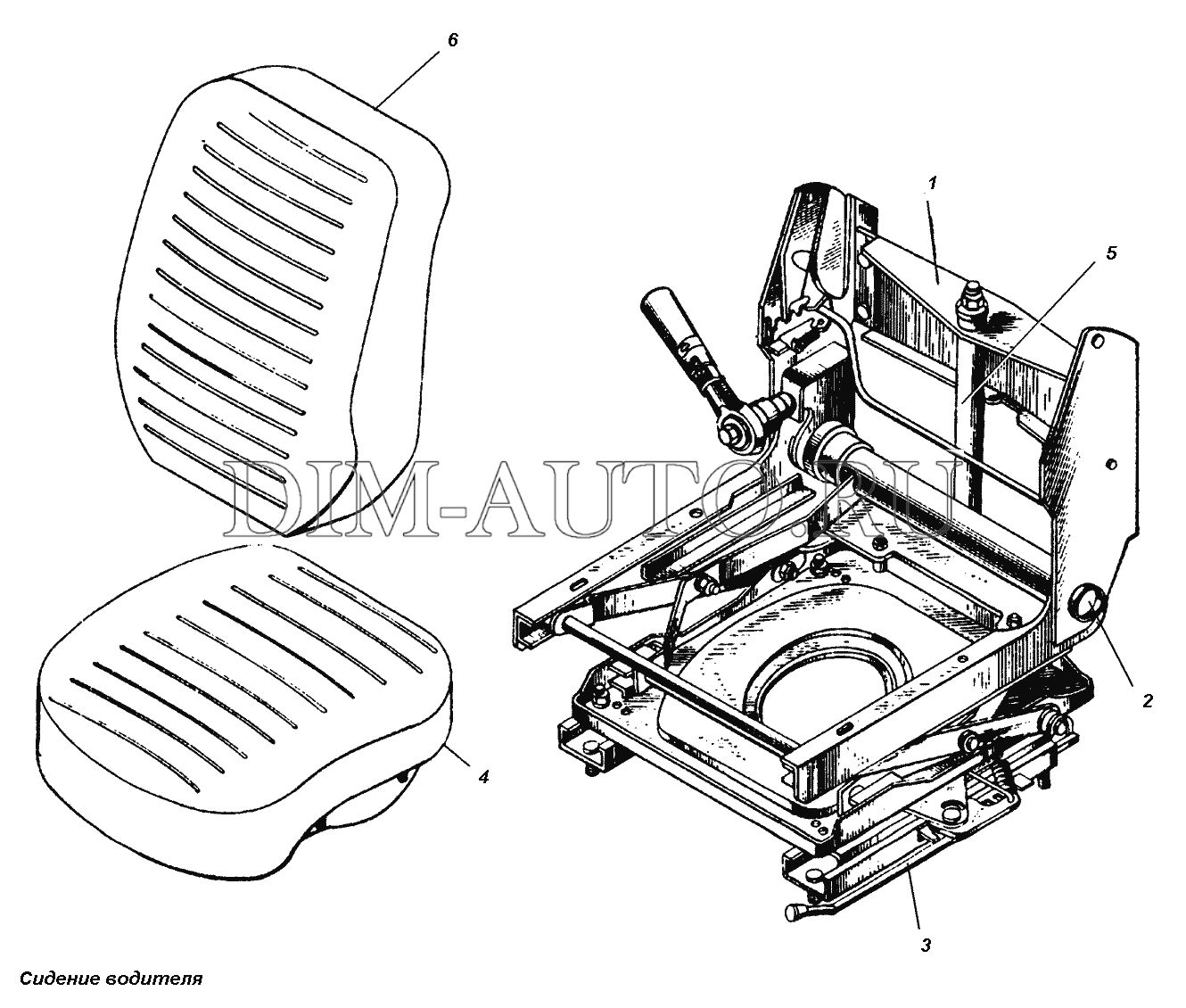 Сиденье Камаз Купить