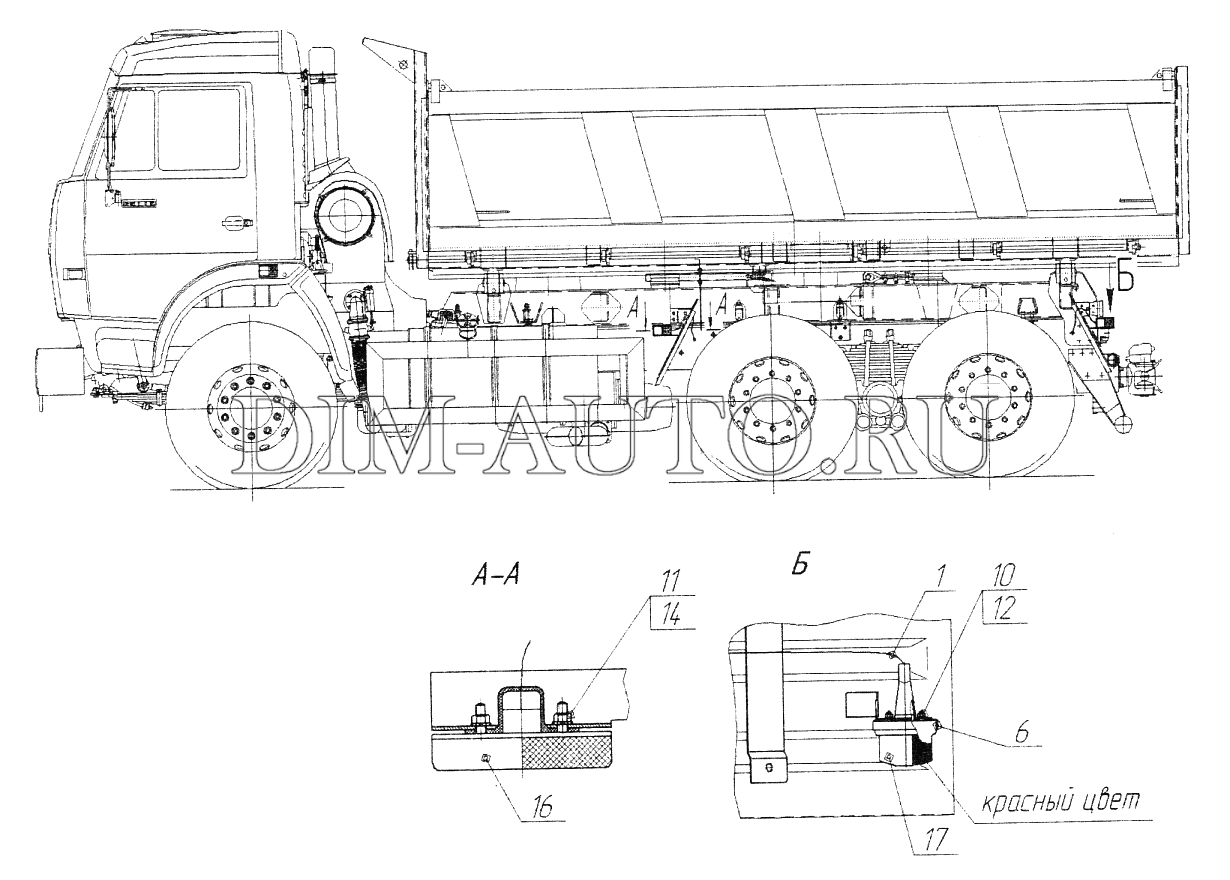 Схема камаз 65116