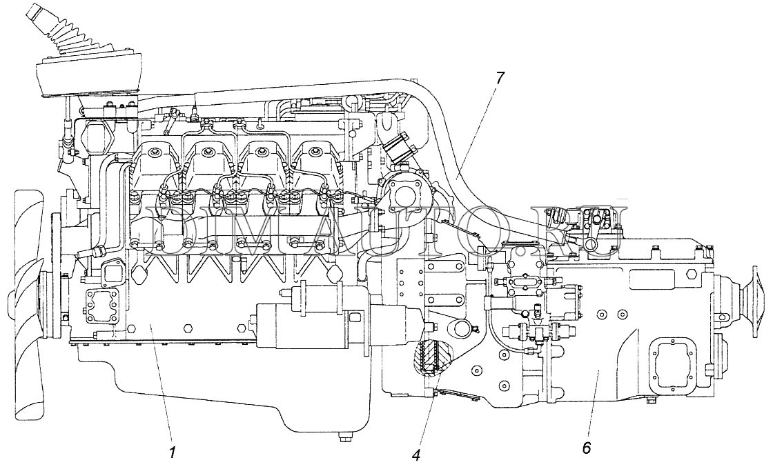 Схема передач камаз евро 2 схема