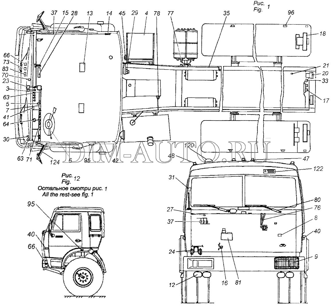 Камаз 4308 схема электрооборудования