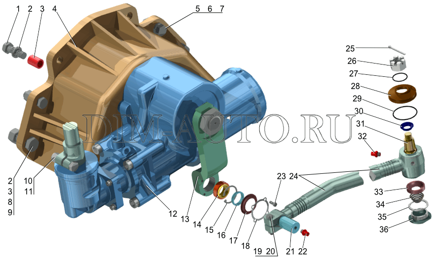 Схема гур камаз 6520