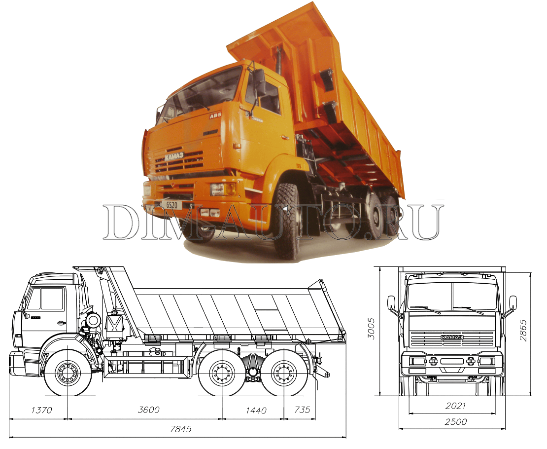 Как нарисовать камаз 6520