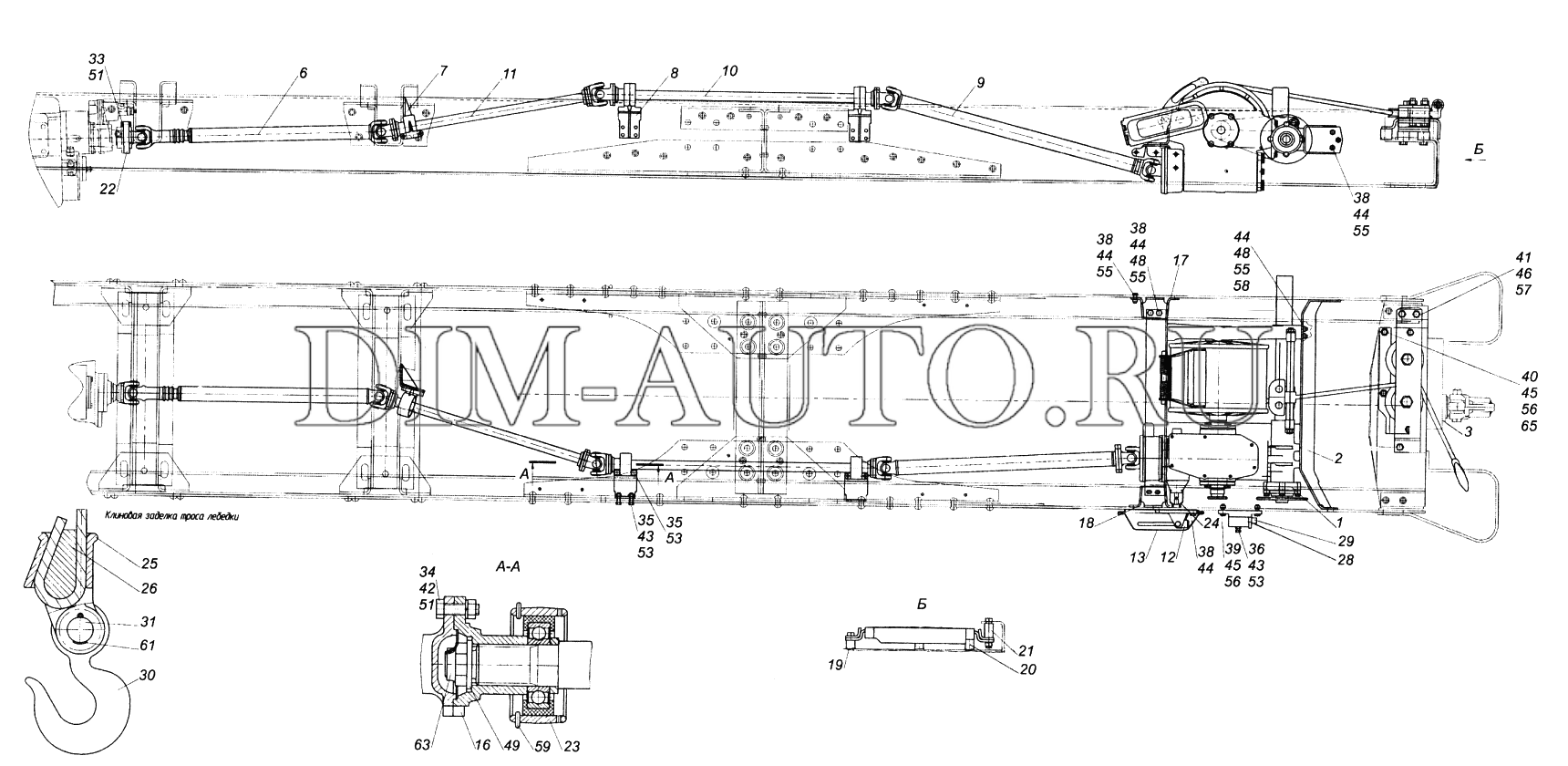 Камаз 6560 чертеж