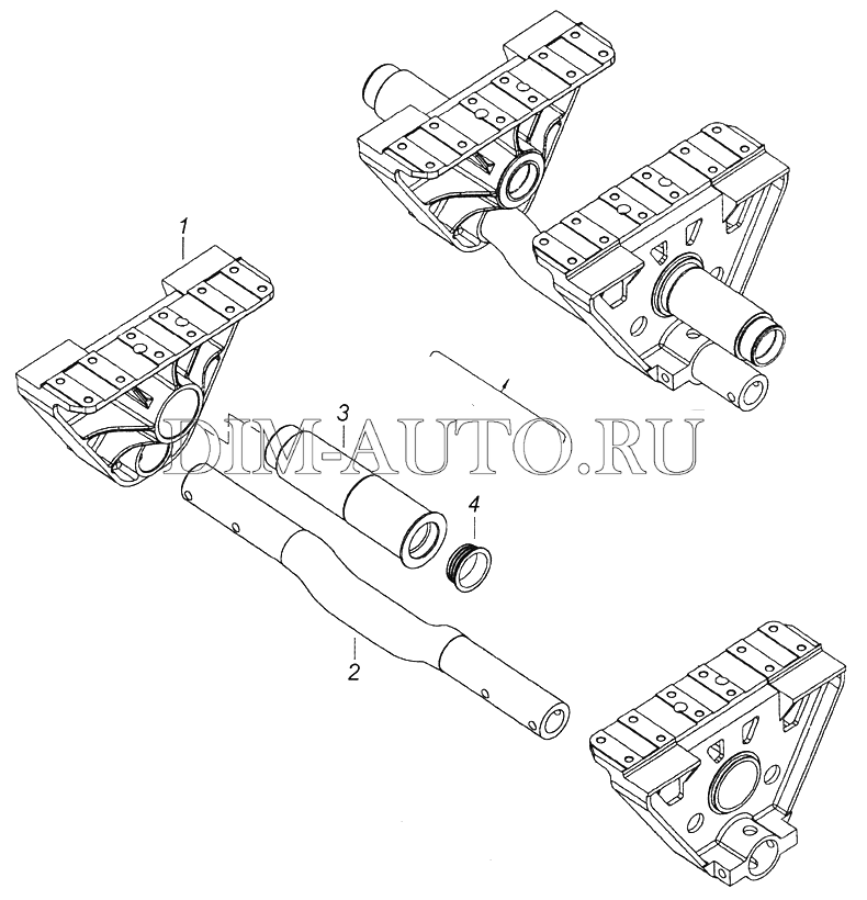 Балансир камаз 6522 схема
