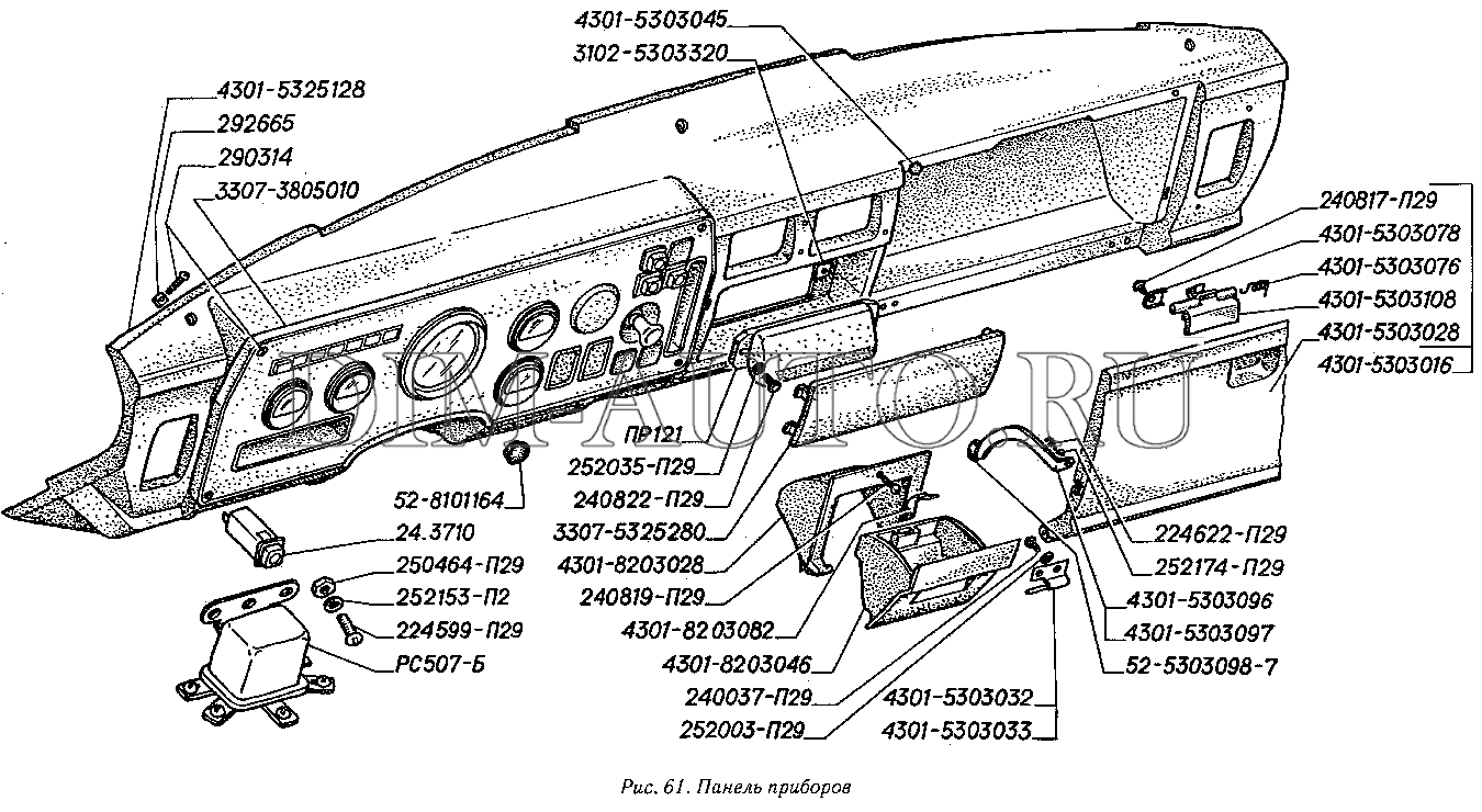 Маркировка шин газ 3307