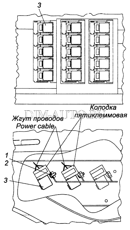 Схема реле и предохранителей камаз евро 4