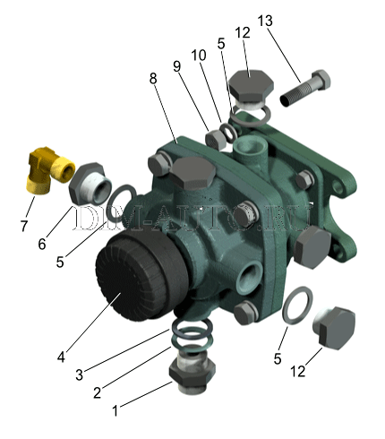 Схема тормозов газ 3310