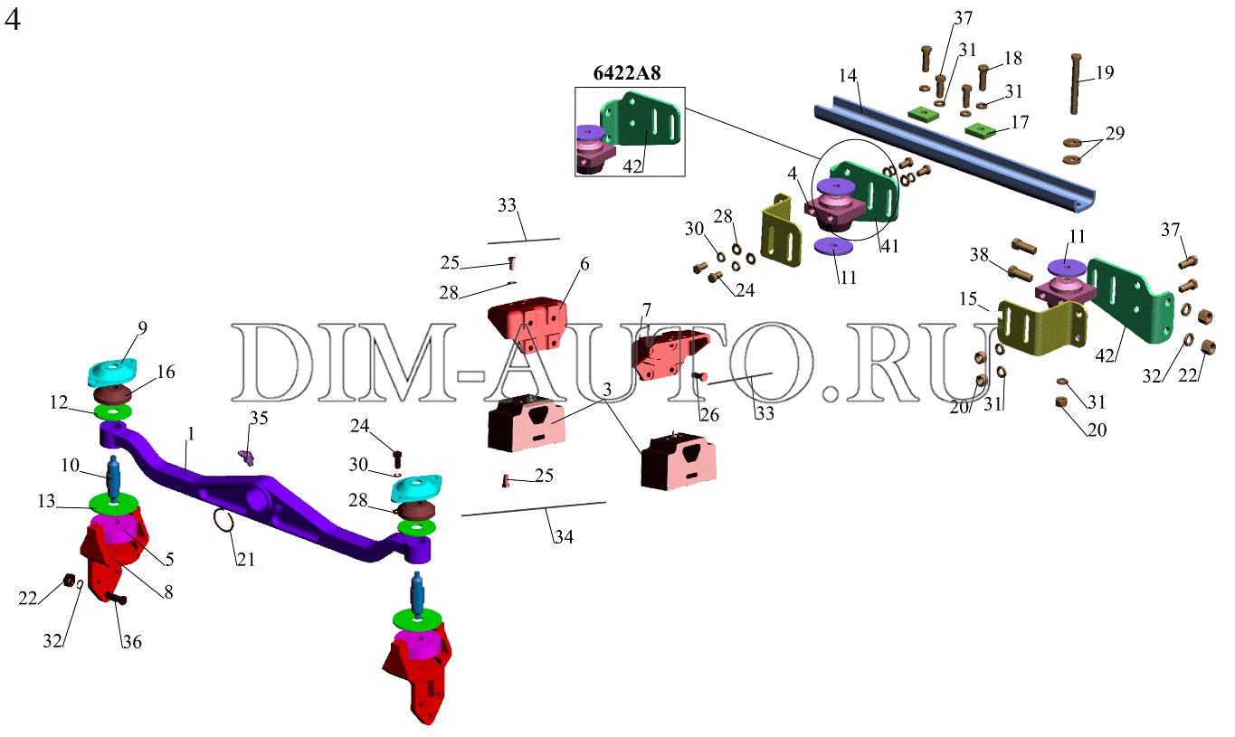 Схема топливной системы маз 5432