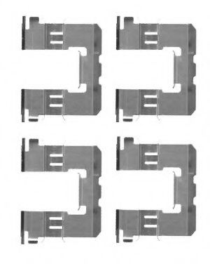 PAGID K0354 Скоба тормозного суппорта для NISSAN PATROL (Ниссан Патрол)