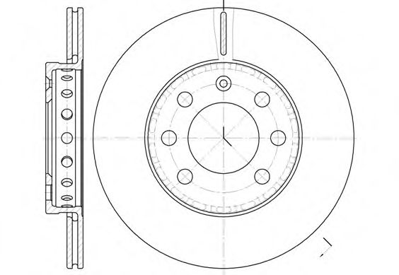 REMSA 659500 Тормозные диски 