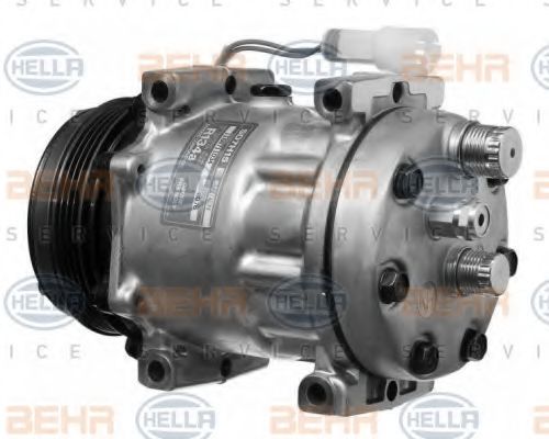 HELLA 8FK 351 132-231 Компрессор, кондиционер для LAND ROVER DEFENDER (Ленд ровер/лэнд ровер Дэфэндэр)