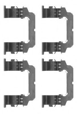 HELLA 8DZ355204621 Скоба тормозного суппорта для NISSAN PATROL (Ниссан Патрол)