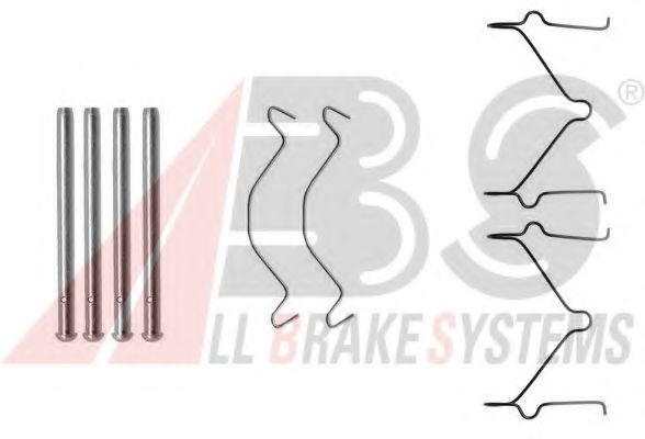 A.B.S. 1209Q Скобы тормозных колодок для KIA RIO (Киа Рио)