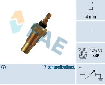 FAE 32310 Датчик температуры охлаждающей жидкости для KIA BESTA (Киа Беста)