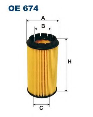 FILTRON OE674 Масляный фильтр для KIA SPECTRA (Киа Спектра)