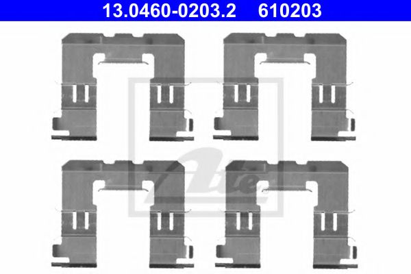 ATE 13046002032 Скоба тормозного суппорта для NISSAN PATROL (Ниссан Патрол)