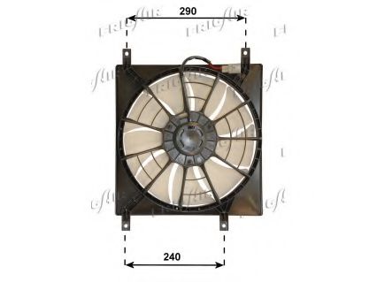 FRIGAIR 05042041 Вентилятор системы охлаждения двигателя для SUZUKI SX4 (Сузуки Сx4)