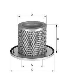 UNIFLUX FILTERS XA57 Воздушный фильтр для KIA BESTA фургон (Киа Беста)