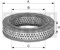 MANN-FILTER C22181 Воздушный фильтр для KIA BESTA фургон (Киа Беста)