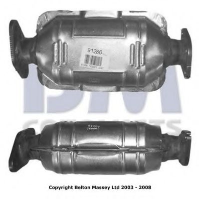 BM CATALYSTS BM91286H Катализатор для KIA RIO универсал (DC) 1.5 16V