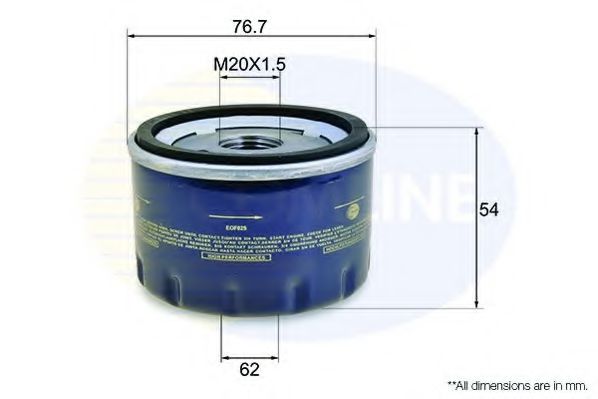 COMLINE EOF025 Масляный фильтр 