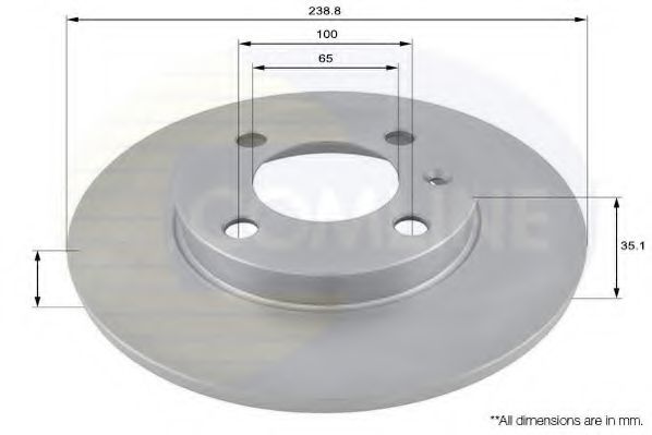 COMLINE ADC1402 Тормозные диски 