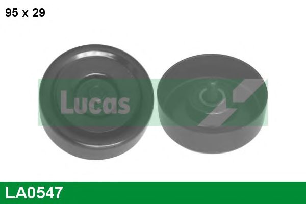 LUCAS ENGINE DRIVE LA0547 Паразитный ведущий ролик, поликлиновой ремень для KIA CERATO (LD), SPECTRA (LD) 1.6