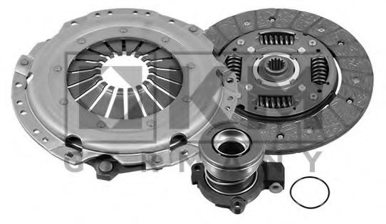 KM Germany 069 1102 Комплект сцепления X16XEL, Y16XE, Z16XE для OPEL VECTRA B (36_) 1.6 i 16V