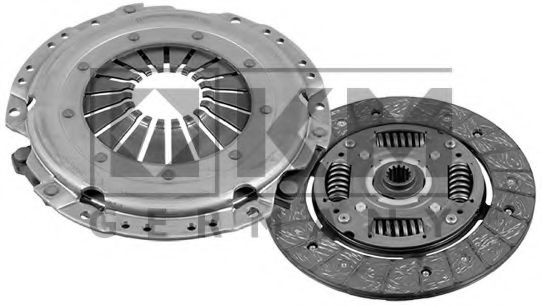 KM Germany 069 1156 Комплект сцепления X16XEL, Y16XE, Z16XE для OPEL VECTRA B (36_) 1.6 i 16V