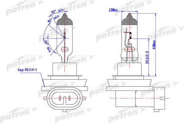 PATRON PLH81235 Лампа накаливания 