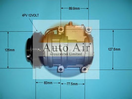 AUTO AIR GLOUCESTER 141448P Компрессор кондиционера для KIA CARNIVAL (Киа Карнивал)