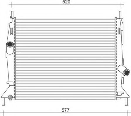 MAGNETI MARELLI 350213921000 Крышка радиатора для KIA MAGENTIS (Киа Магентис)