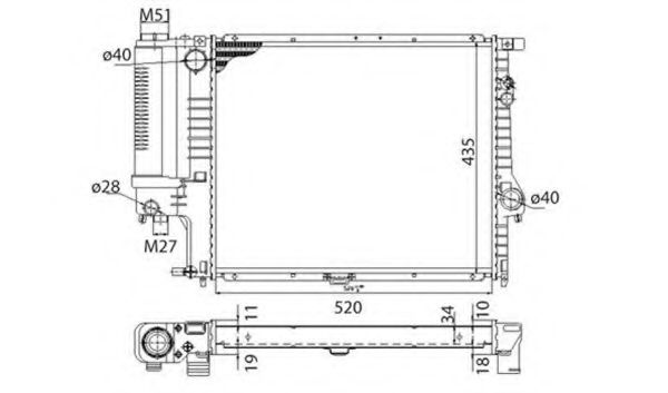 MAGNETI MARELLI 350213693003 Крышка радиатора для KIA MAGENTIS (Киа Магентис)