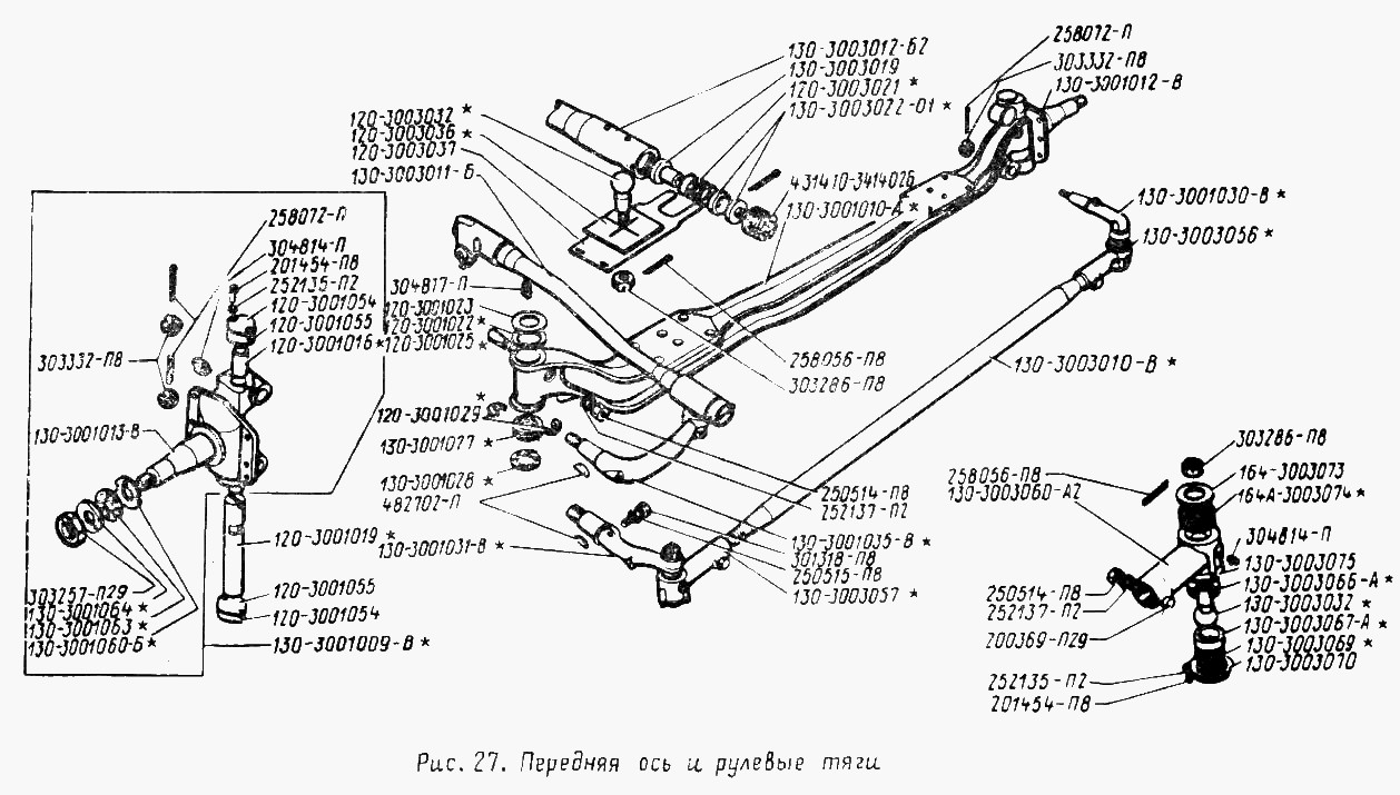 Каталог зил 130. Рулевые тяги ЗИЛ 130. Передняя ось ЗИЛ 130. Рулевая тяга ЗИЛ 130. Наконечник поперечной рулевой тяги ЗИЛ 130.